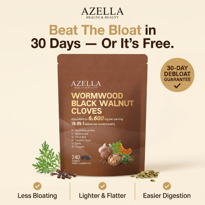 Azella Debloat Complex — 18-Botanical Digestive Softgels