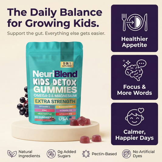 NeuriBlend™ Kids Detox Gummies