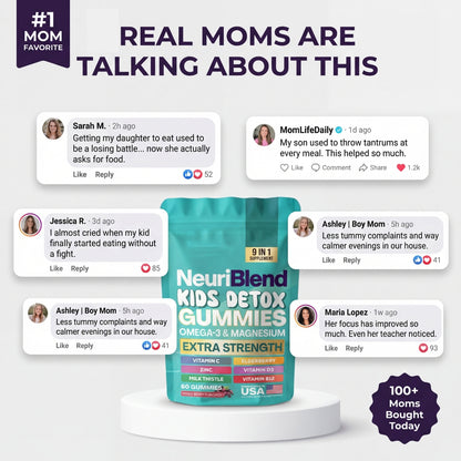 NeuriBlend™ Kids Detox Gummies
